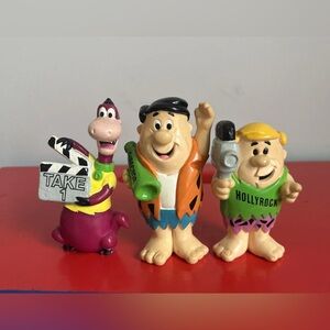 Vintage Flintstones HollyRock PVC Figures Figure Hanna Barbera 1993 Lot